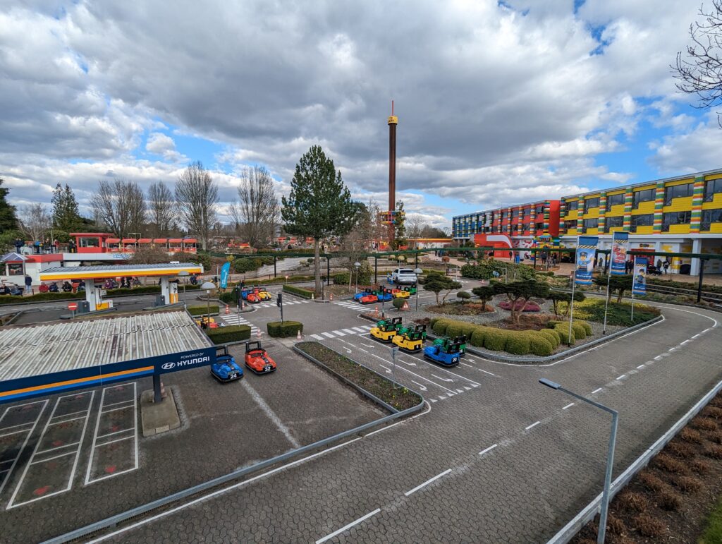 Driving school ride at LEGOLAND Billund