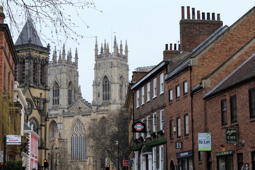 View of the outside of York Minster
