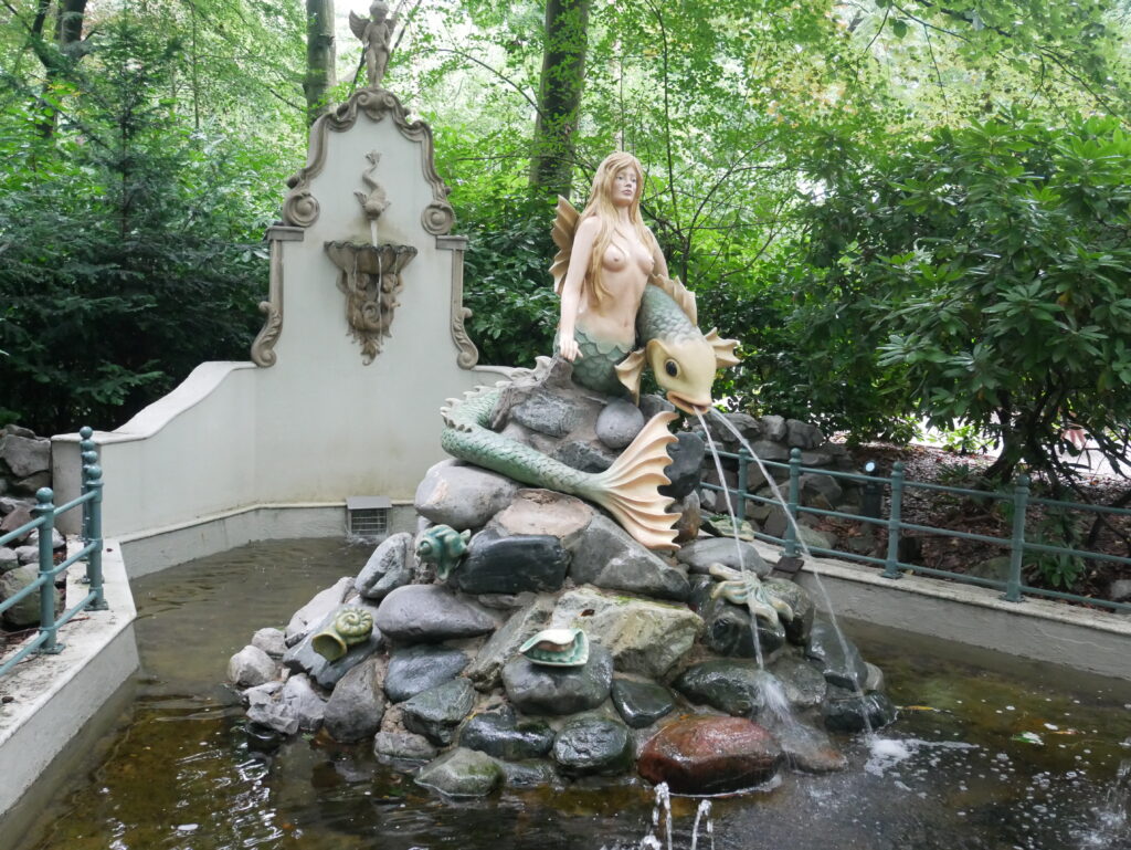 a mermaid - Exploring the Fairytale Forest at Efteling