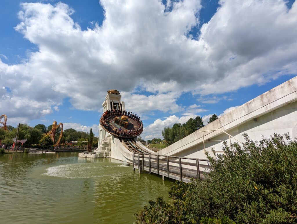 Discobelix ride at Parc Asterix France