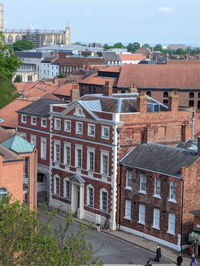 Beautiful view of York’s historic architecture, perfect for exploring free attractions and travel ti.