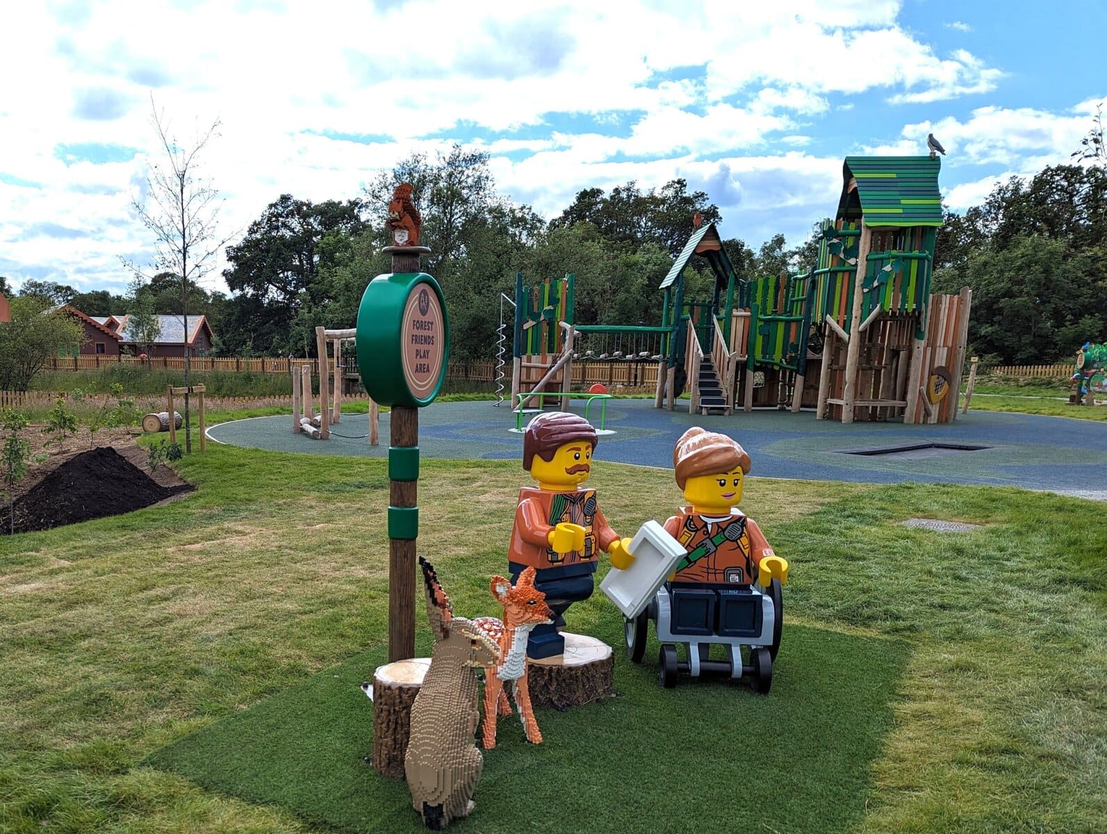 legoland woodland lodges playground