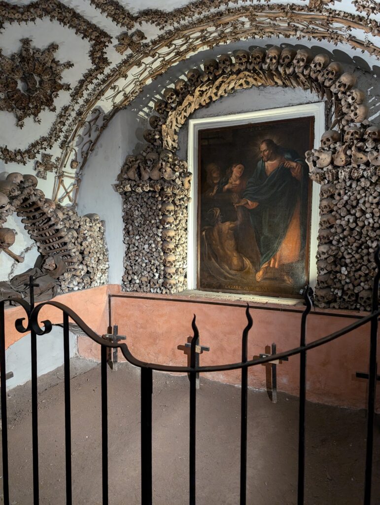 The Capuchin Crypt in the centre of Rome