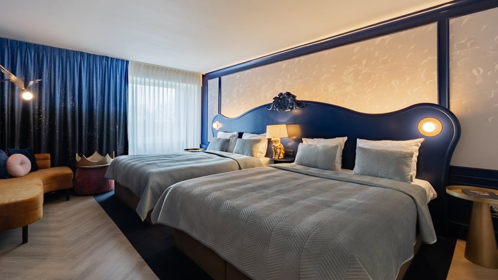 premium room at the Efteling Wonder Hotel