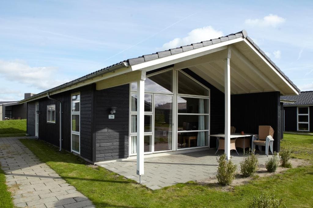 Lalandia Holiday cottages - view from front
