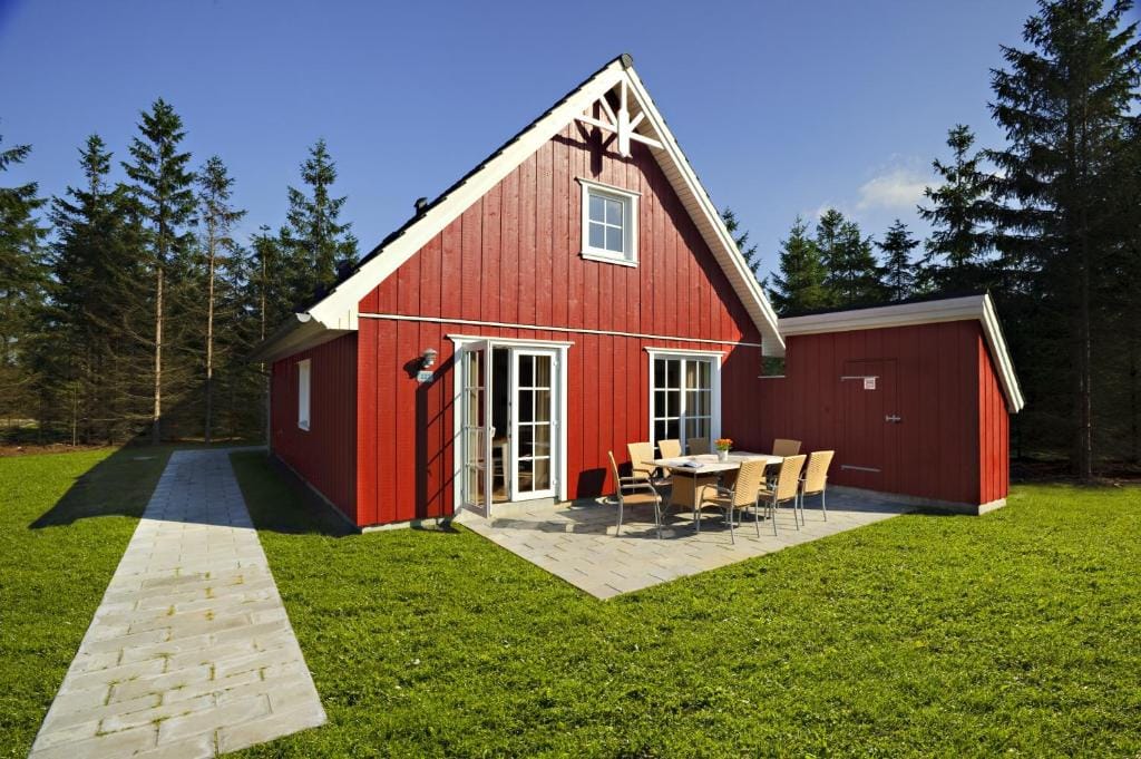 Lalandia Holiday cottages - view from front