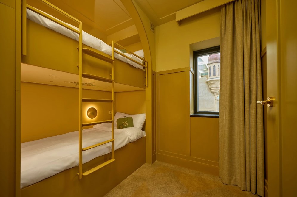 one of the kids rooms in the excellence tower suite at Grand Hotel Efteling