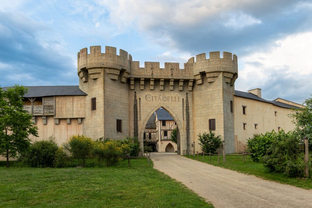 Entrance to the Citadelle at Puy Du Fou France