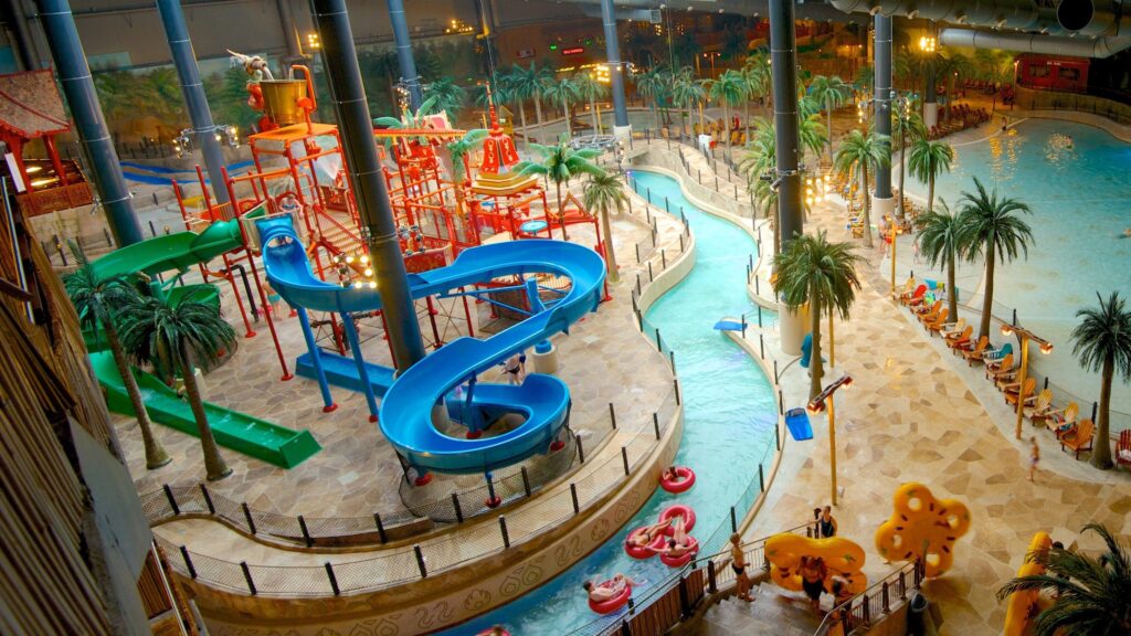 view of Lalandia waterpark in Billund