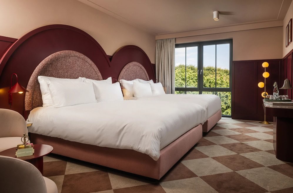 A premium deluxe room at the Grand hotel Efteling