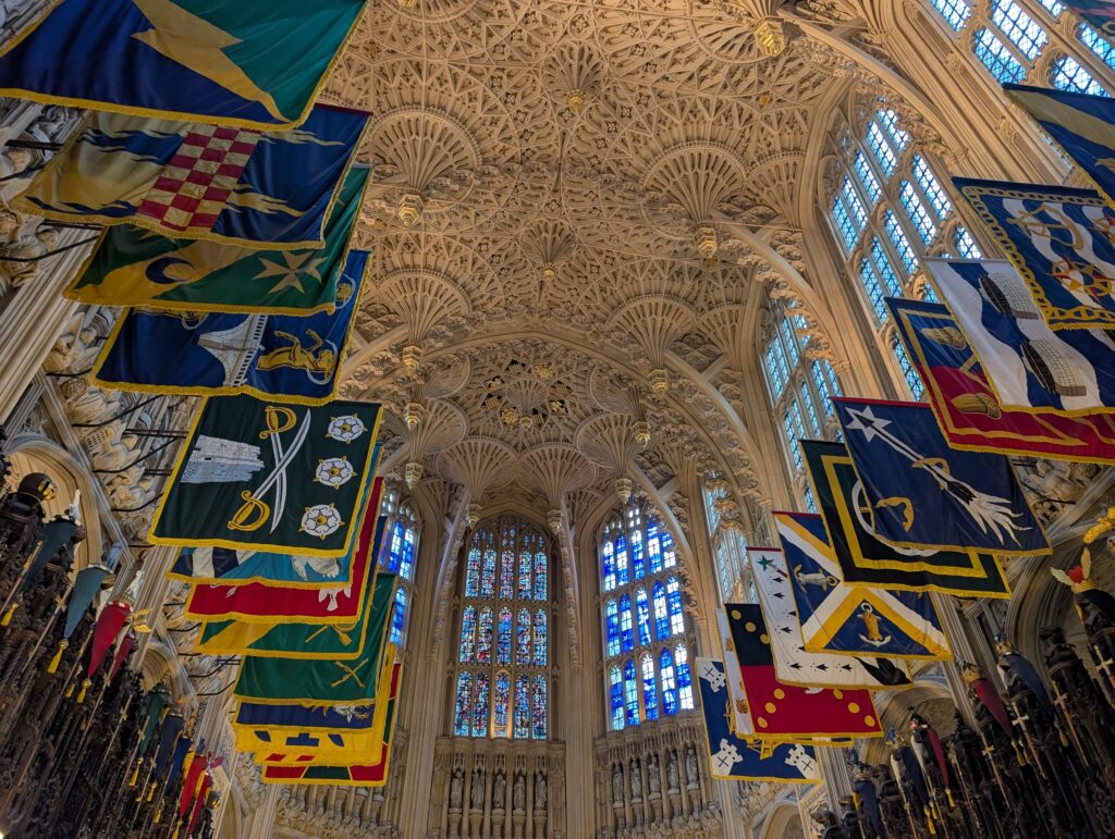 View of the inside of Westminster Abbey