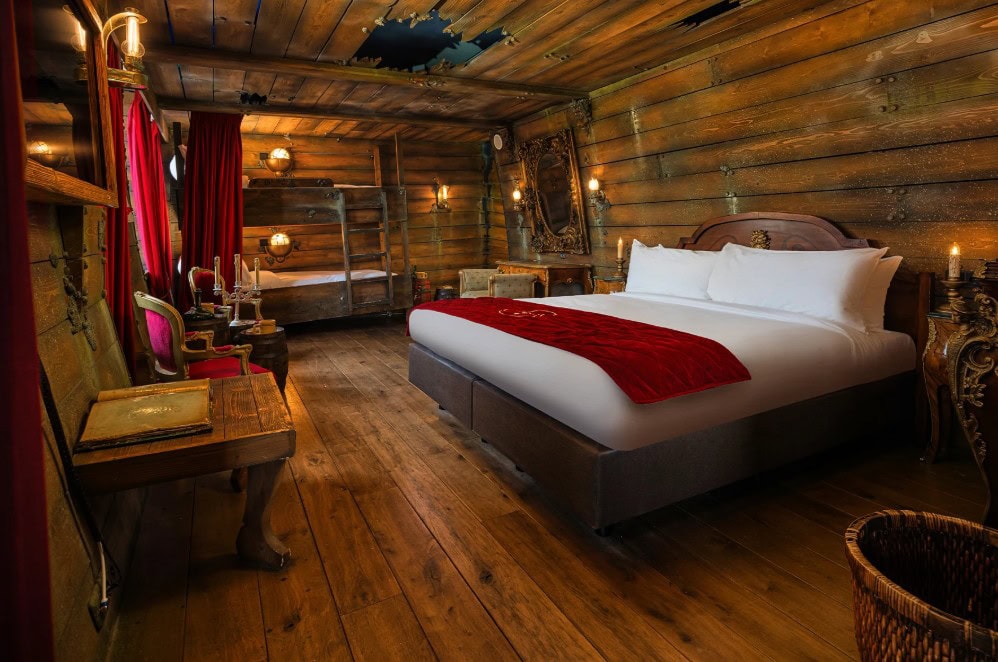 One of the suites at the Wonder Hotel Efteling