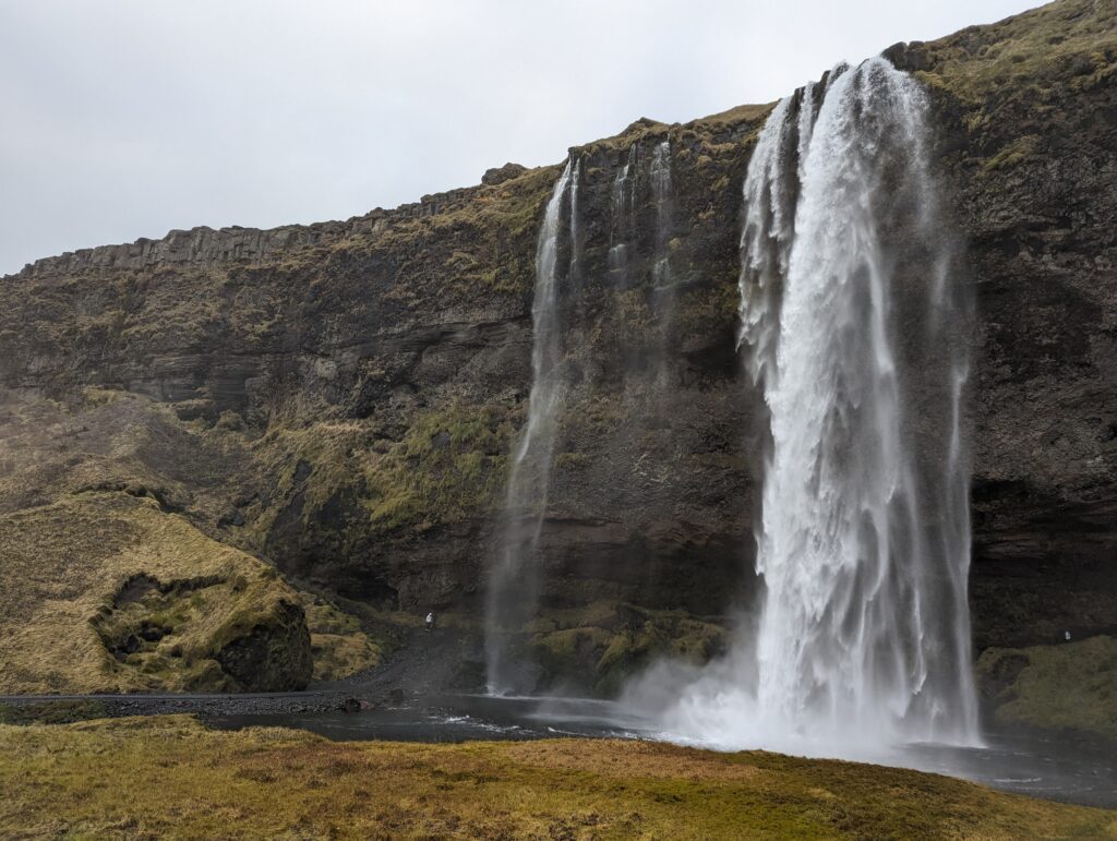Seljalandsfoss the waterfall you can walk behind in Iceland