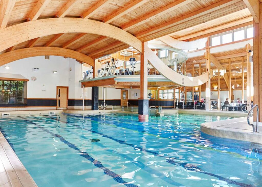 The indoor pool at Darwin Forest
