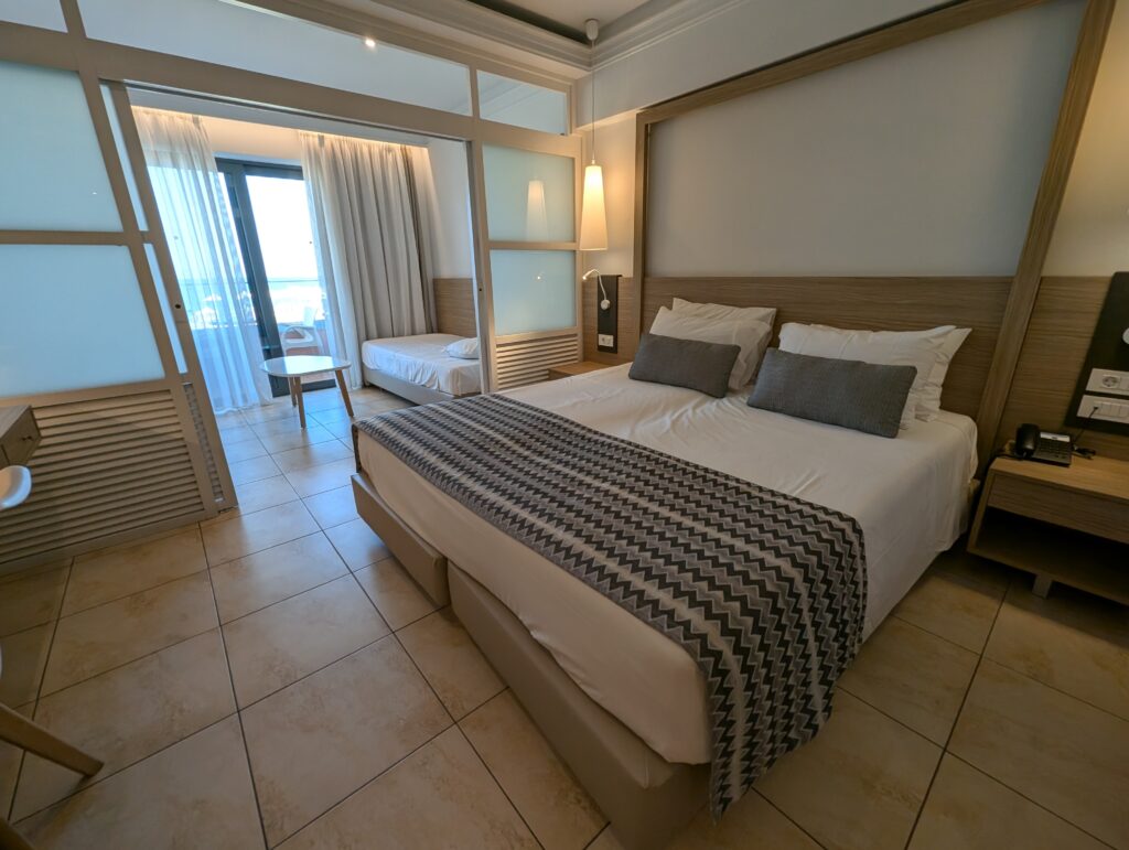 family superior room at the Kiani Beach Resort