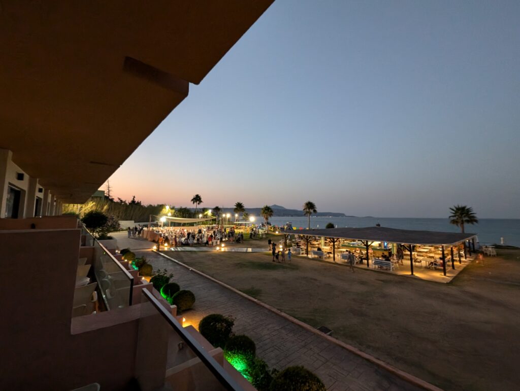 evening entertainment at the Kiani Beach Resort 