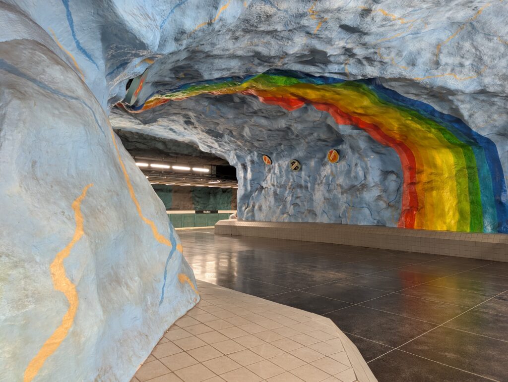 Stockholm’s Underground Art: The Easiest Way to See the Best Tunnels