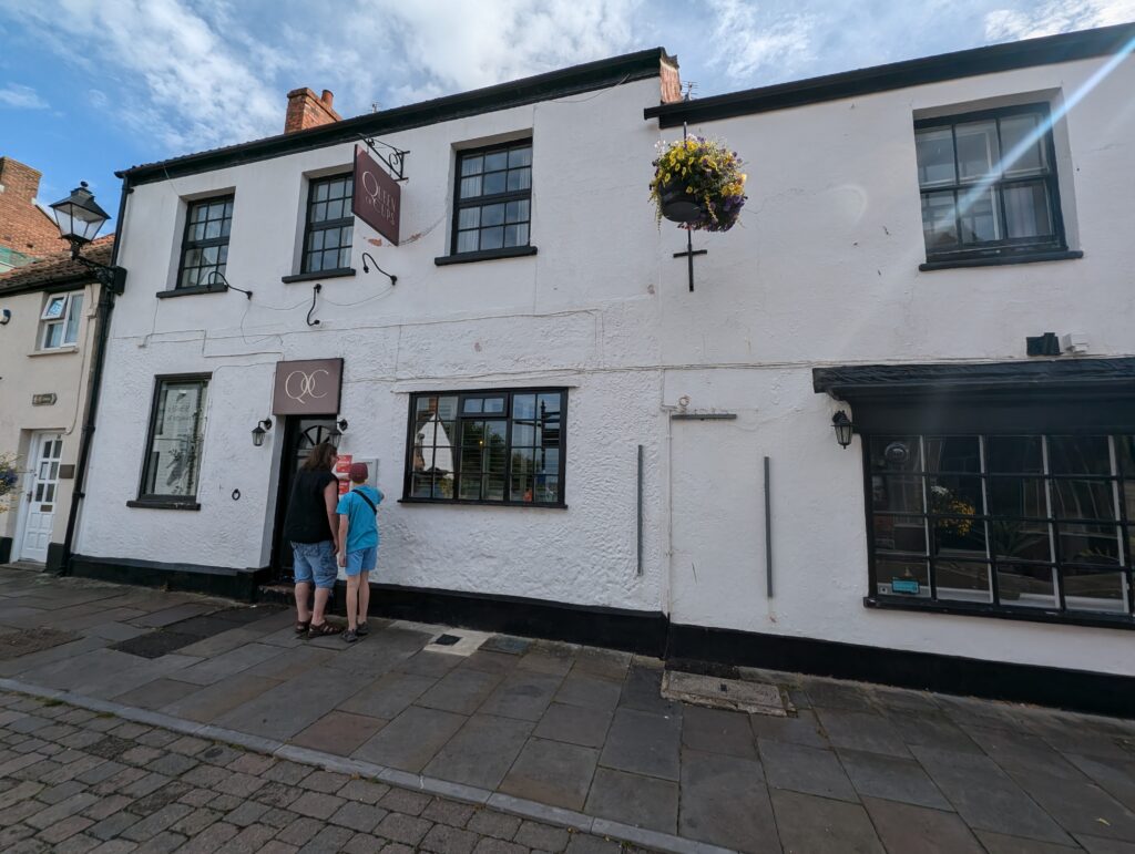 Glastonbury michelin restaurant in the town