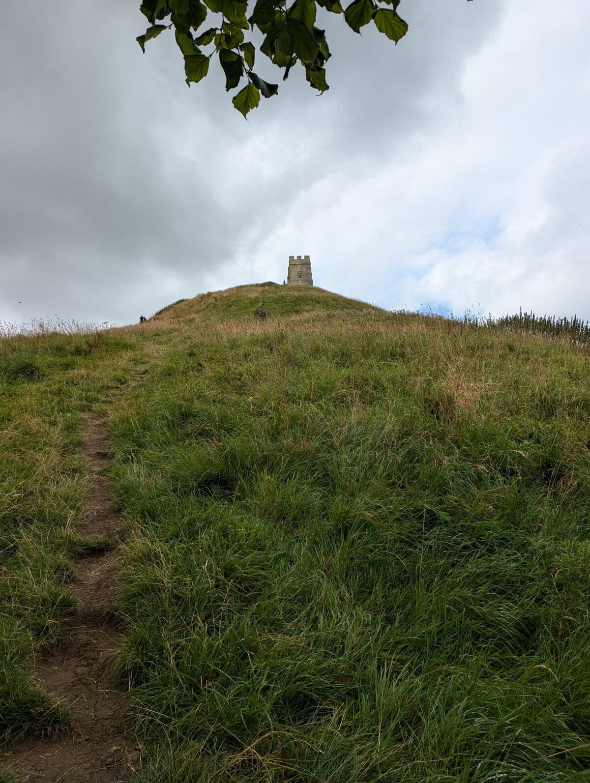 Glastonbury Tor view from down below
